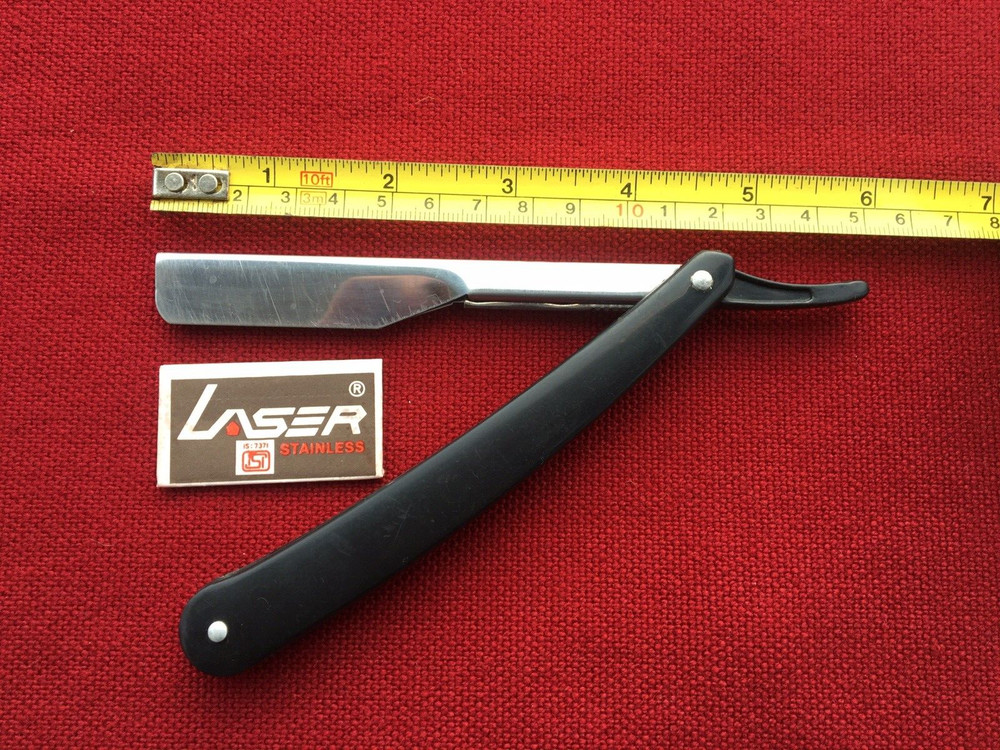 Vintage USSR Straight Razor Replaceable Disposable Blades