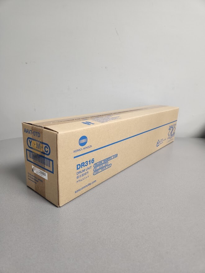 Konica Minolta DR-316, AAV70TD Color ( C / M / Y ) Drum Unit Brand new