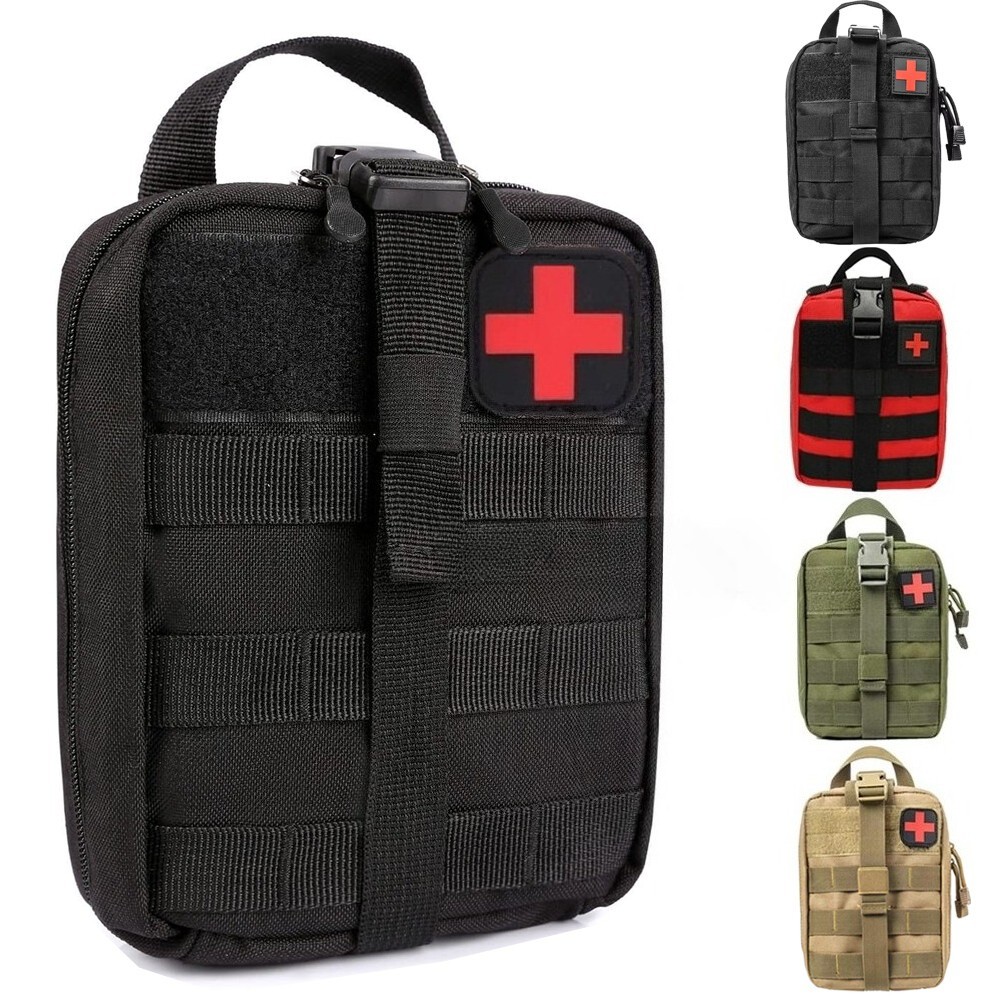 Tactical First Aid Kit Survival Molle Military EMT Medical Pouch Empty Bag