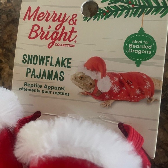 Merry & Bright Red Snowflake Pajamas