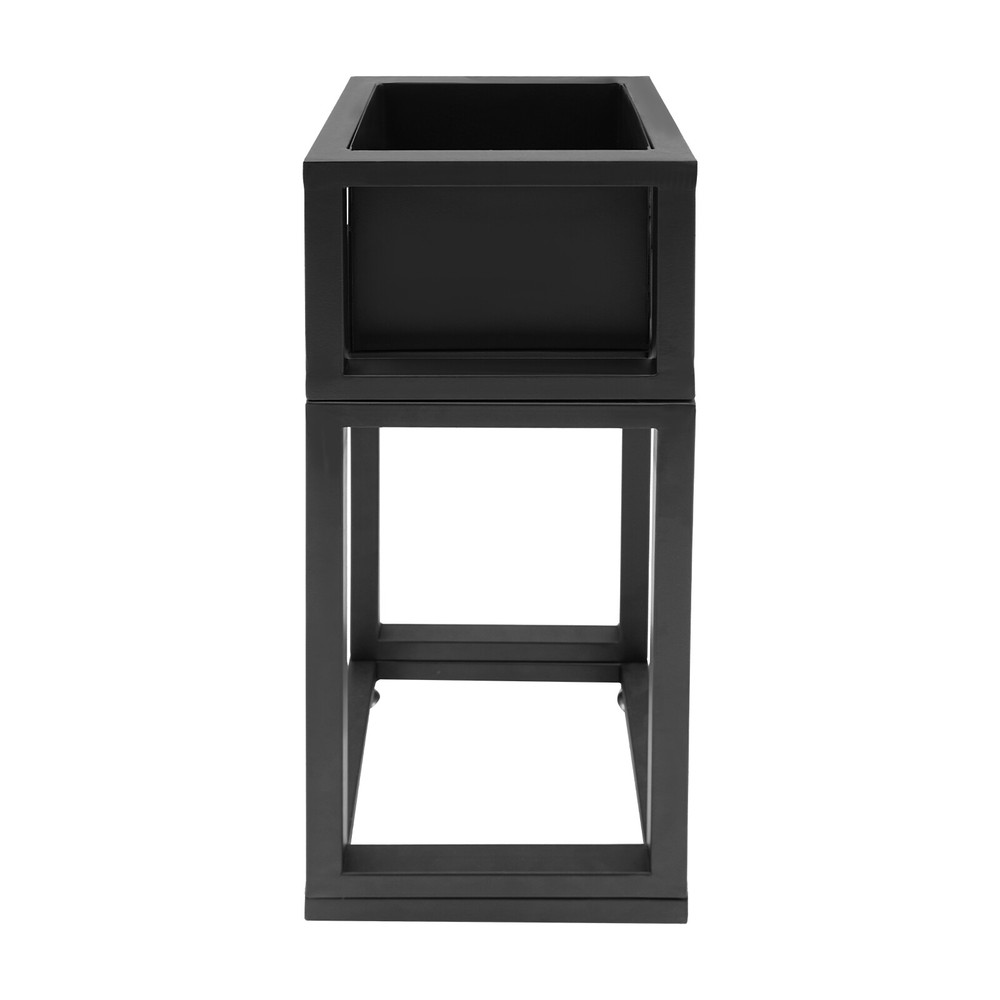 2Pcs Elevated Planter Box Raised Garden Bed For Herbs flowers Backyard Gardening