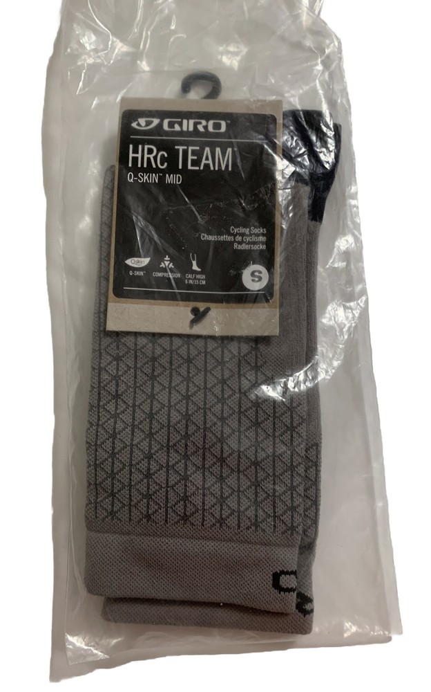 Giro HRc Team Socks - Charcoal - Size S