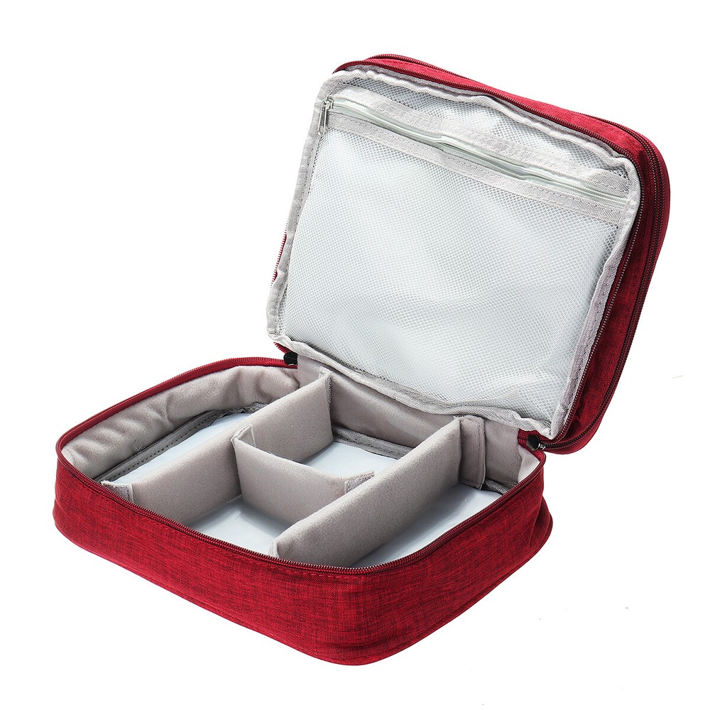 Portable Electronics Travel Organizer Digital Storage Bag USB Cable Charger Case