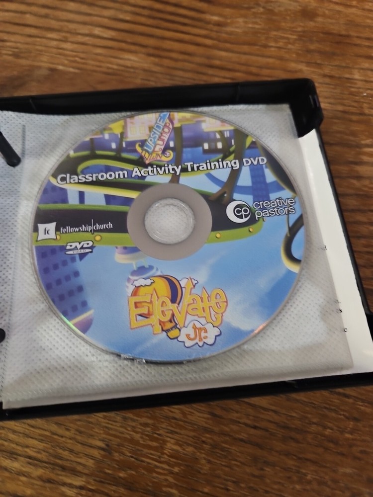 Elevate JR. Kids Home School Curriculum Upside Down Base pack 8 Cds.