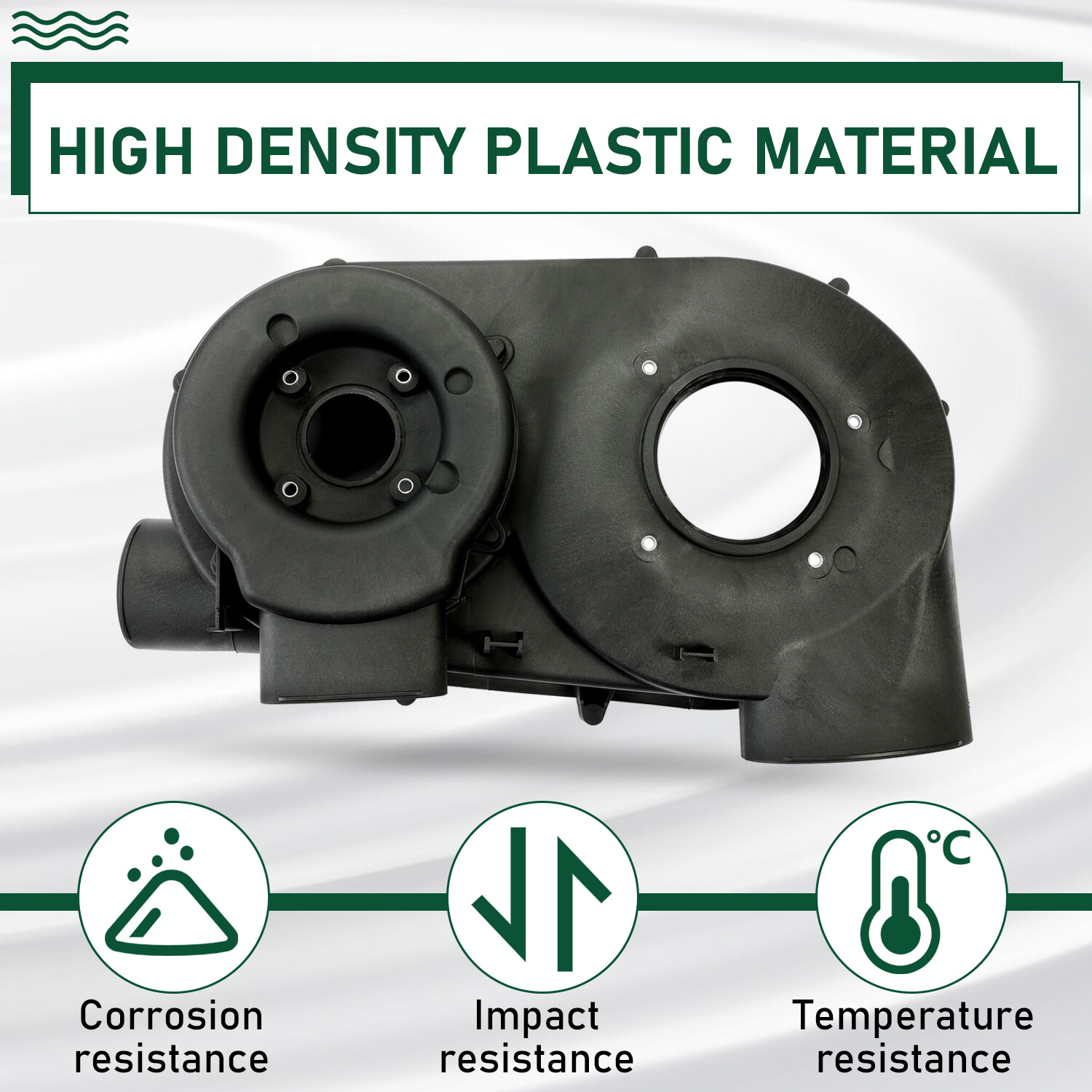 Clutch Back Inner CVT Variator Belt Cover Air Guide For Can Am 17-22 Maverick X3