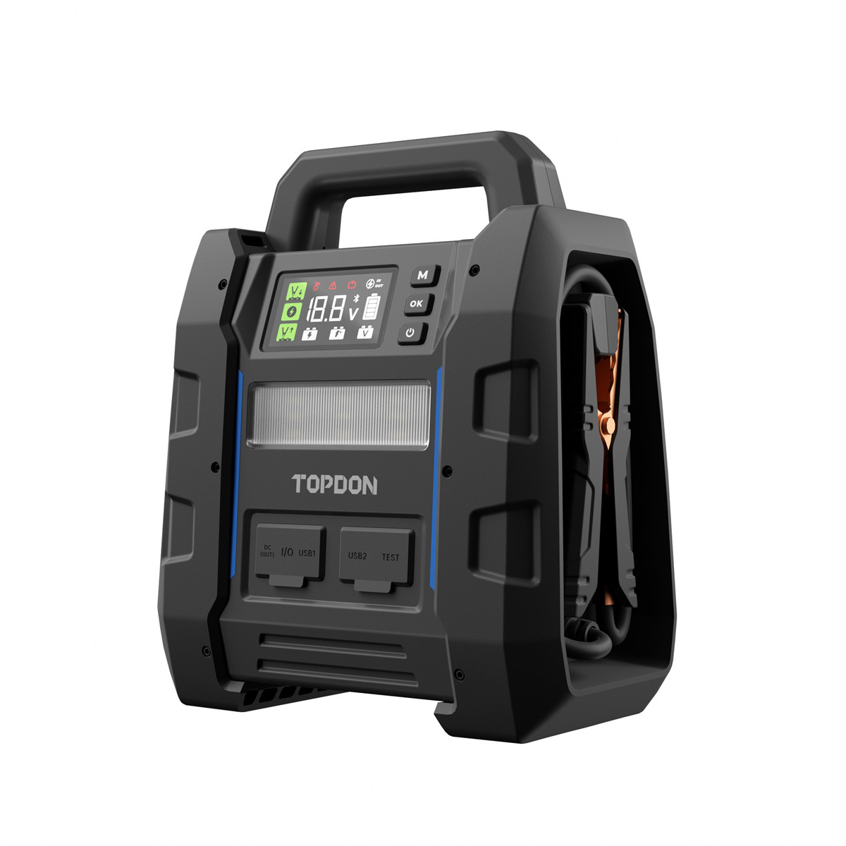 Topdon V4500 Plus 4500A Heavy-Duty Jump Starter and Smart Battery Tester