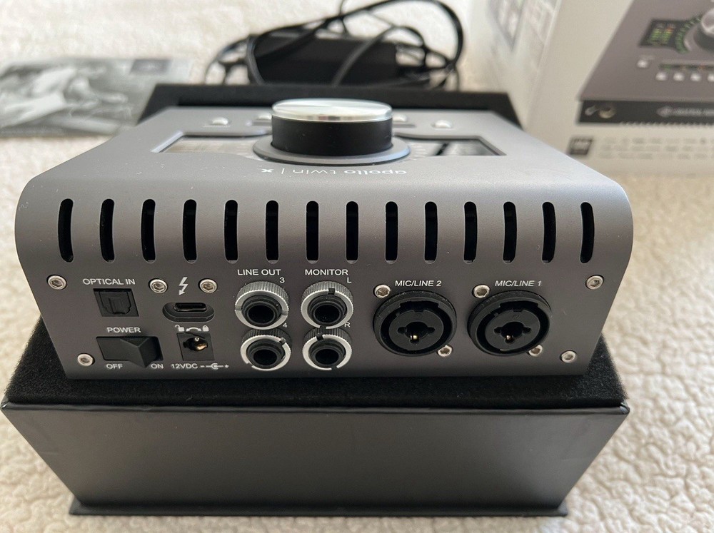 UA Apollo Twin X Duo Core Thunderbolt Audio Interface Universal Audio