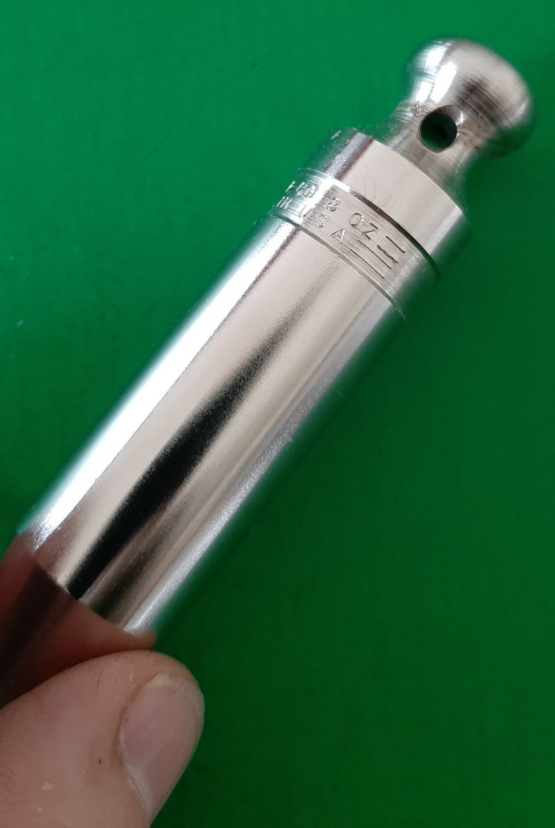 NOS NEW Vintage Millers Falls Tools USA 8oz. Plumb Bob No. 3 8 ounce #3