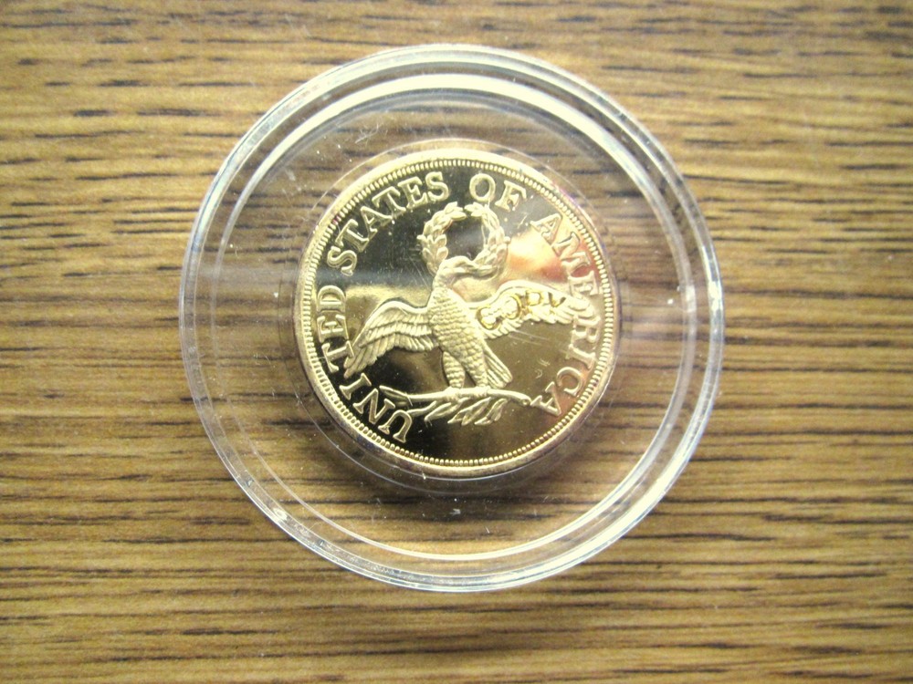 1795 American Half Eagle Gold Plated Copy - Proof - Encapsulated