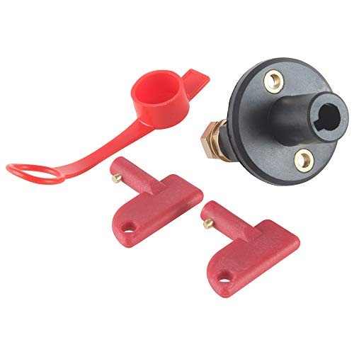 Battery Disconnect Isolator Master Switch 12V/24V 200A-500A 2 Hole,Key Type 2