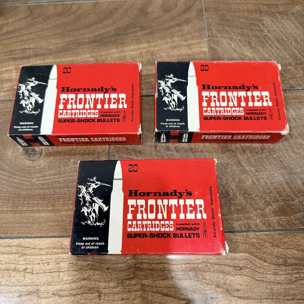 Vintage Frontier Cartridge Boxes – .30-06 Springfield (EMPTY)