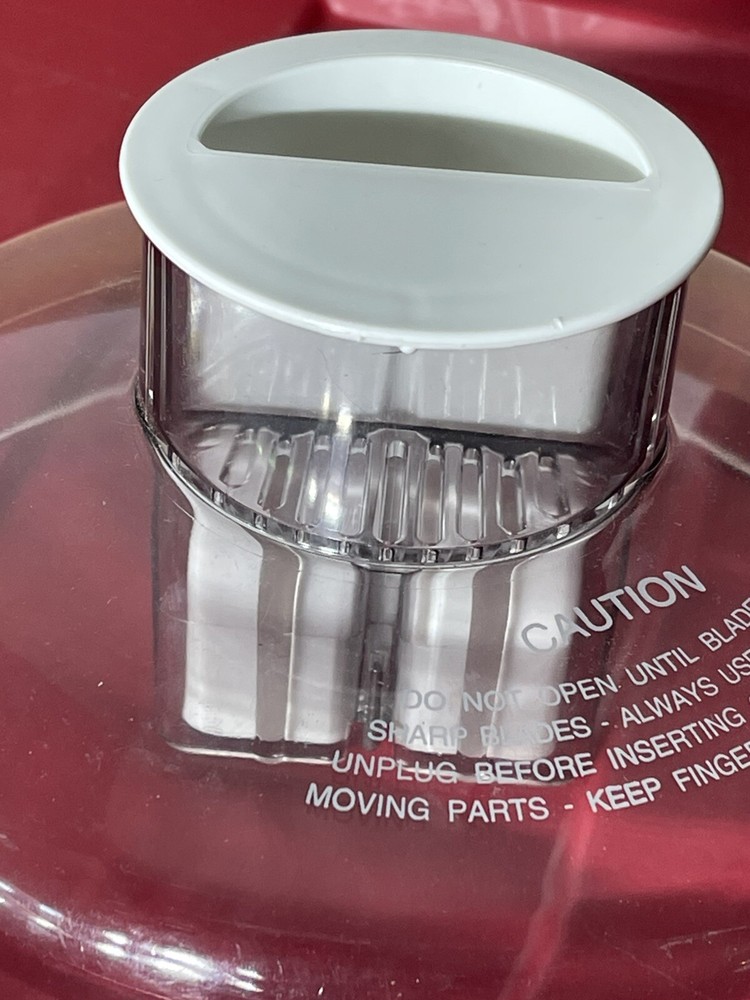 KRUPS Prep Food Processor Model #620 Replacement Part Bowl Cover Pusher