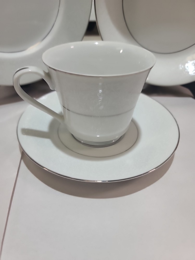 NEW NIB MIKASA 5 Piece Dinining Setting "SIENNA" Classy Beautiful Pattern