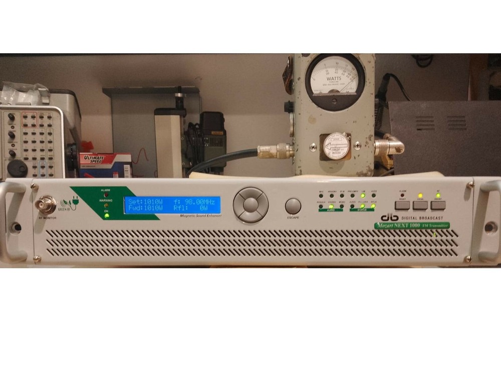 Broadcast Professional DB Digital Broadcast FM Transmitter Wide Band 88 108 Mhz