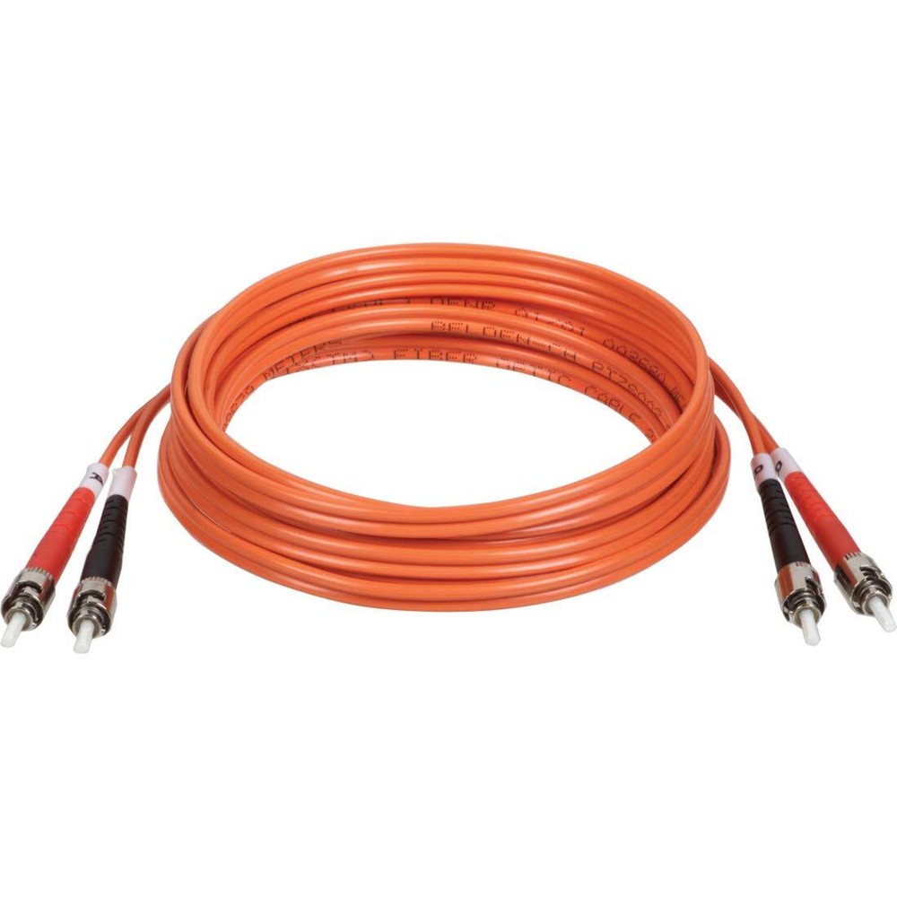 Tripp Lite Duplex Multimode 62.5/125 Fiber Patch Cable (ST/ST), 2M