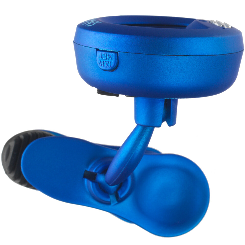 Snark SN-1X Blue Clip-on Chromatic Tuner for Guitar, Bass, Banjo, Mandolin, SN1X