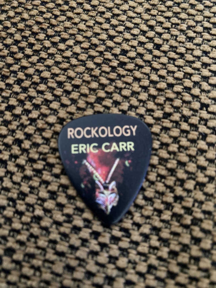 KISS Eric Carr Rockology promo guitar pick