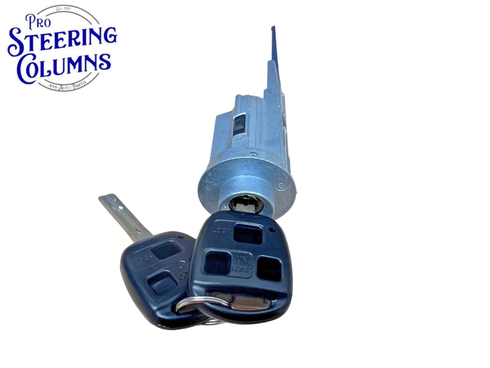 2003-2009 GX470 IGNITION LOCK CYLINDER SWITCH 2 KEY SHELLS 69057-0E010