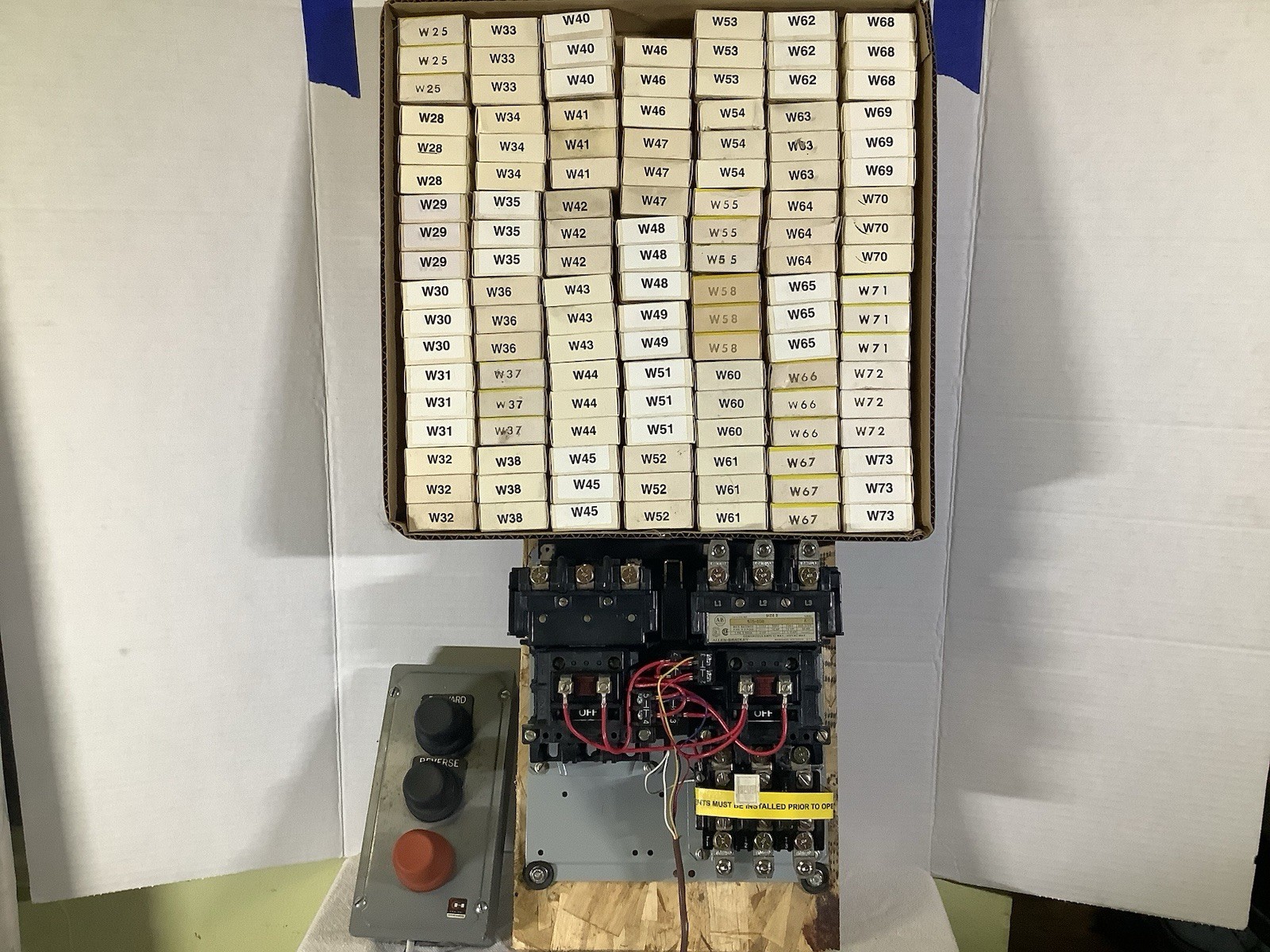 Allen-Bradley 505-COD NEMA Size 2 Reversing Magnetic Starter NEW Ships same day!