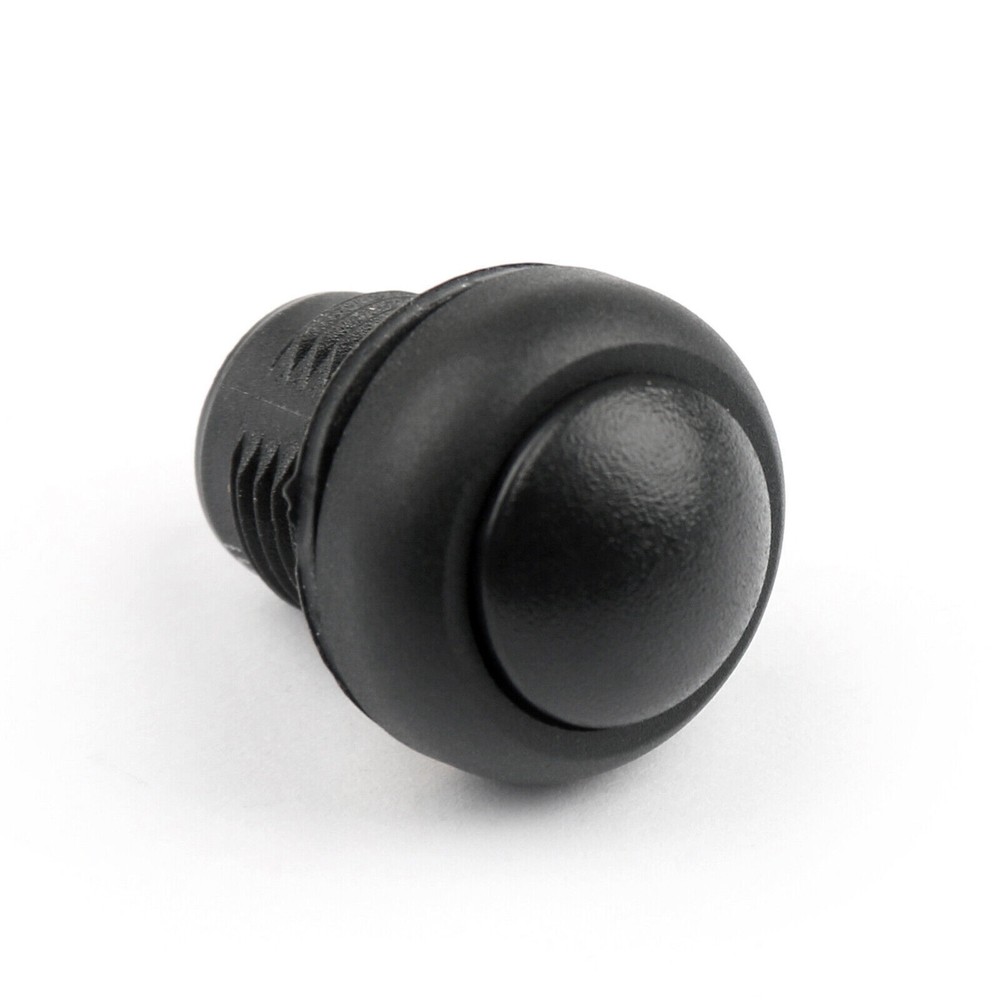 4x Waterproof 12mm Push Button Switch ON/OFF Self-Locking Black US Toowei USA