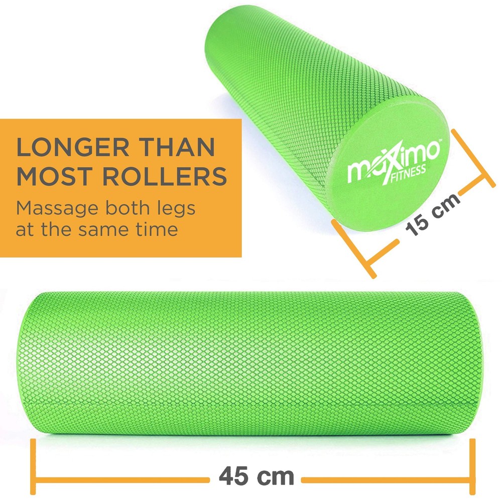 Foam Roller - High Density Exercise Roller for Trigger Point Self Massage, Mu...