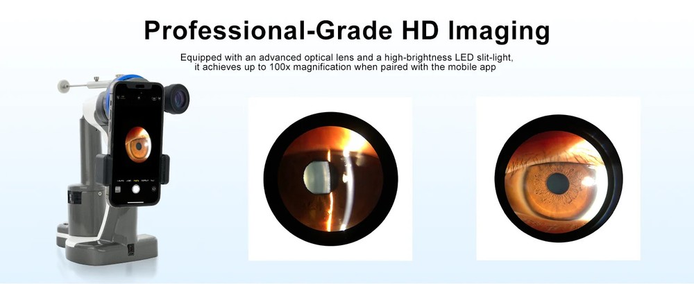 Portable Slit Lamp with Precision Optics High-Performance Eye Examination