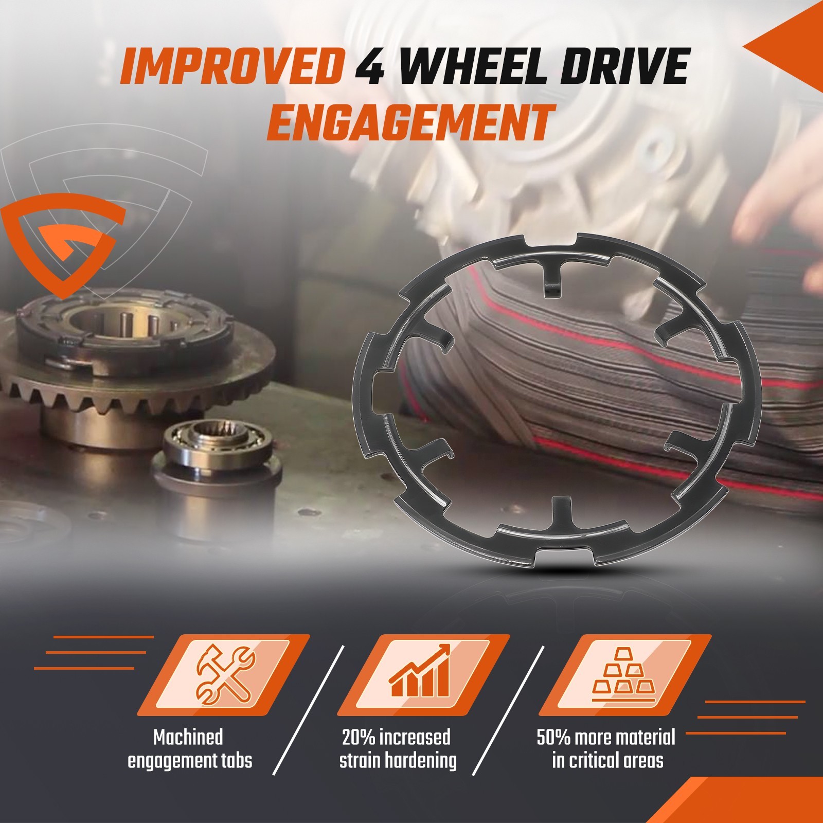 Front Differential Kit For Polaris RZR XP 1000 2014-23 / RZR XP 4 1000 14-23 USA