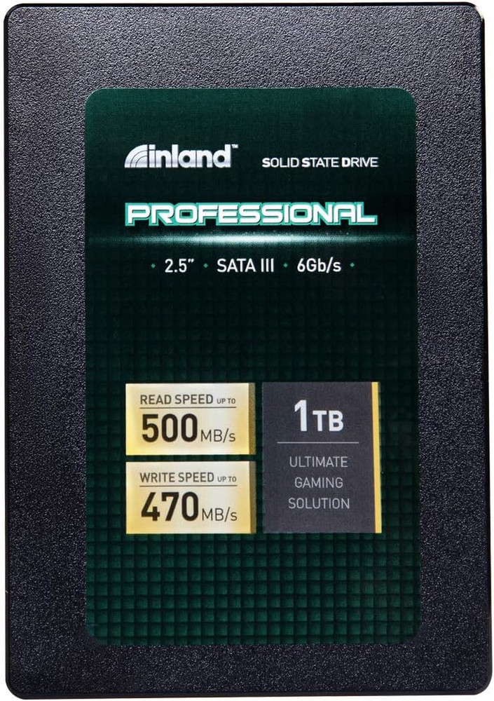 Professional 1TB SSD 3D NAND SATA III 6Gb/S 2.5" 7Mm Internal Solid State Drive