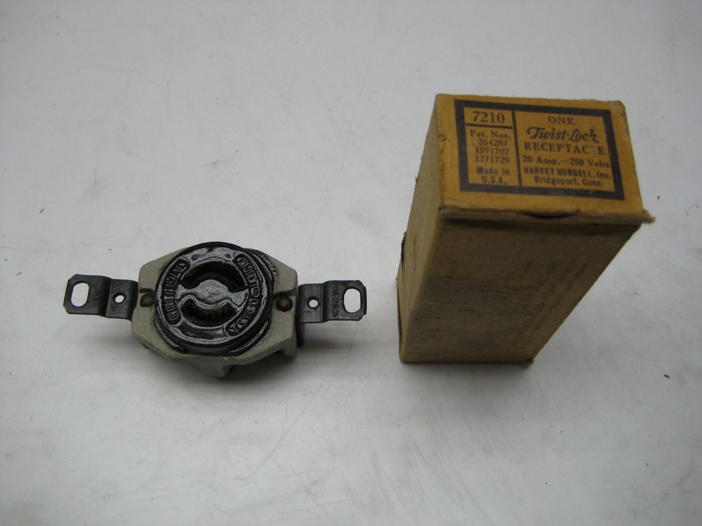HUBBELL 7210 RECEPTACLE NSMP