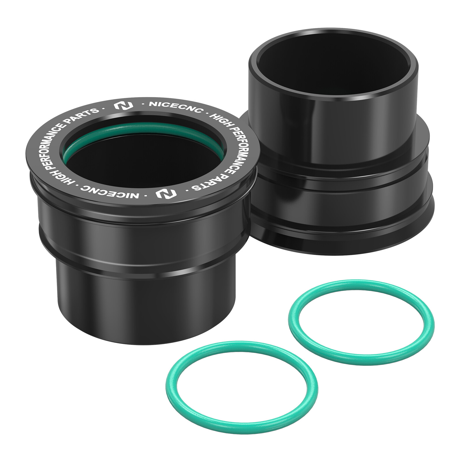 CNC Front Rear Wheel Spacers For Husqvarna 250 300 350 450 501 TE FE 2014-2015