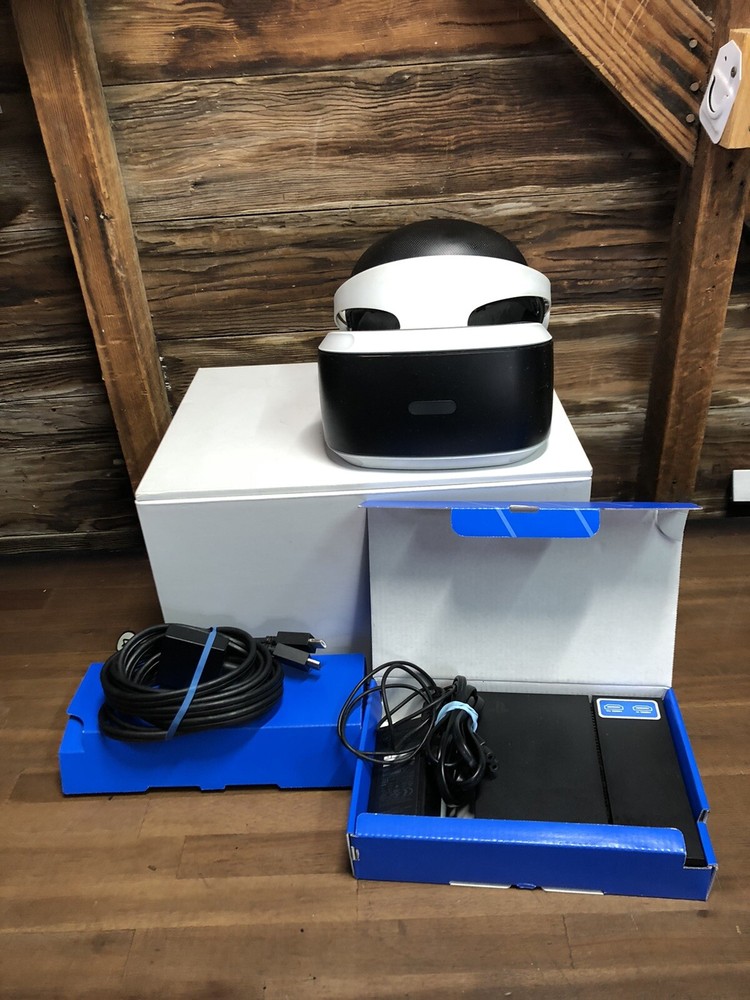 Sony PlayStation VR 1 for PS4 CUH-ZVR 1 Headset with Processor (No Camera)