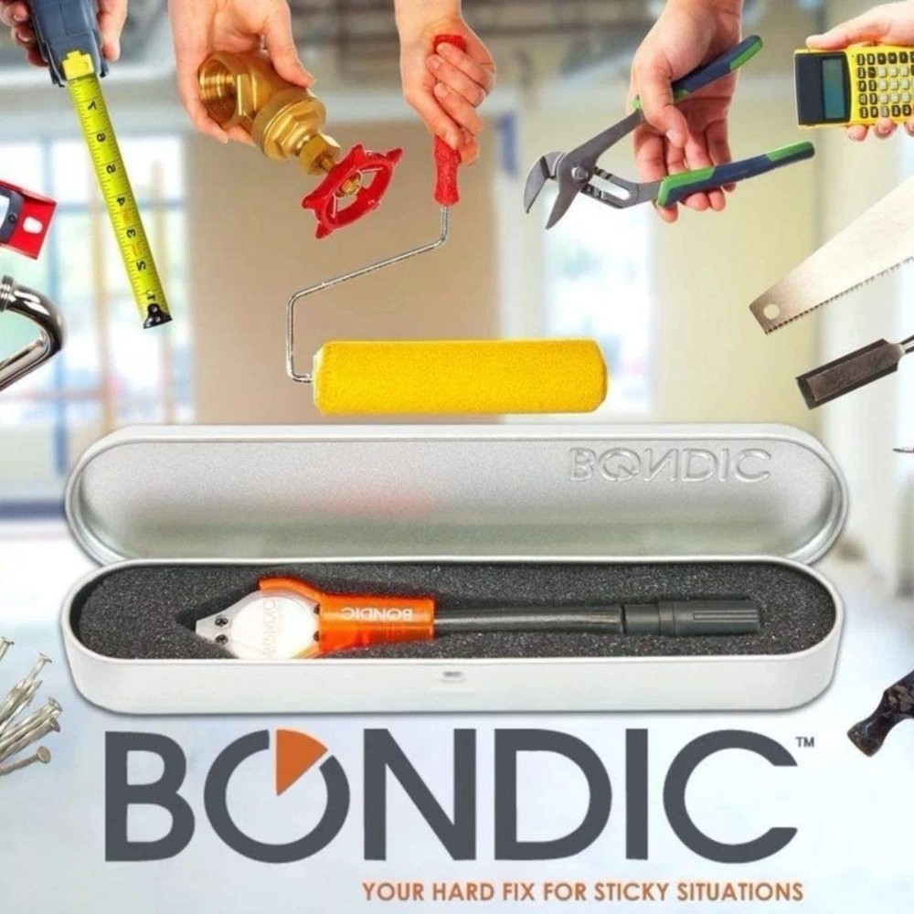 Bondic LED UV Liquid Plastic Welder Refill Cartridges, Fast-Curing, Black. 4ml