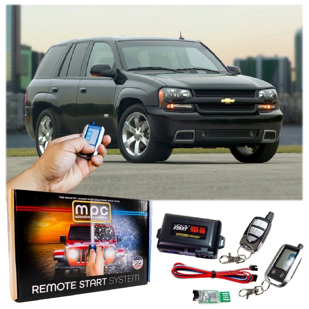 4-Button Remote Start For 2002-2008 Chevrolet Trailblazer - Firmware Preloaded