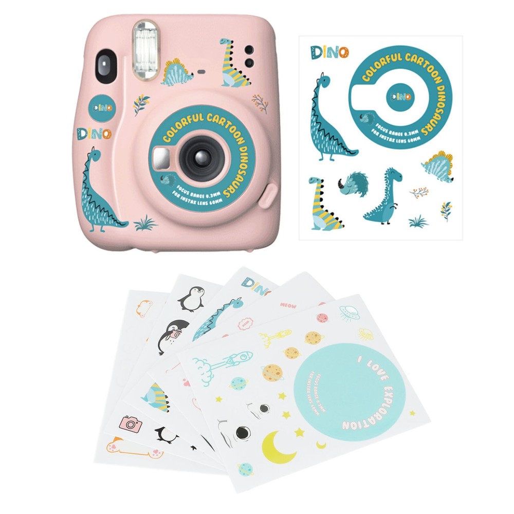 Decoration Cute Cartoon DIY Stickers 5 Different Pattern Camera Stickers