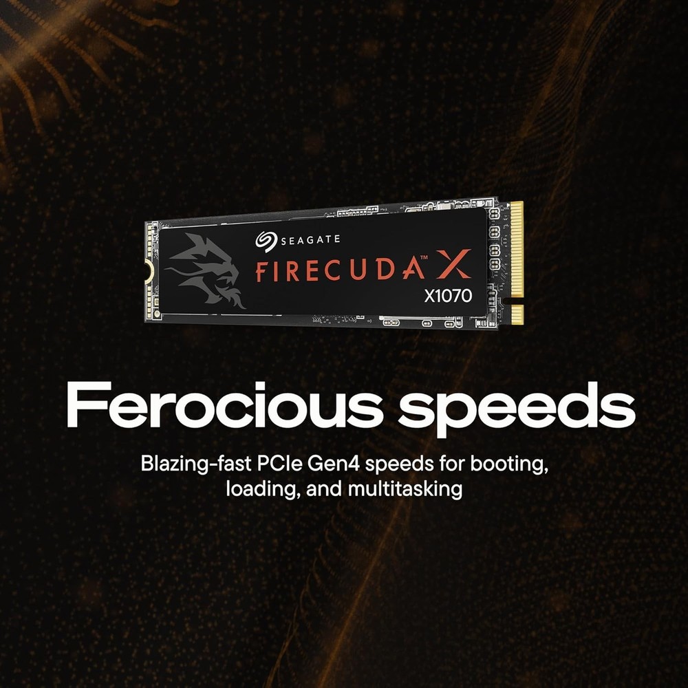 Seagate FireCuda 1TB X1070 Internal Solid State Drive SSD - M.2 PCIe Gen4