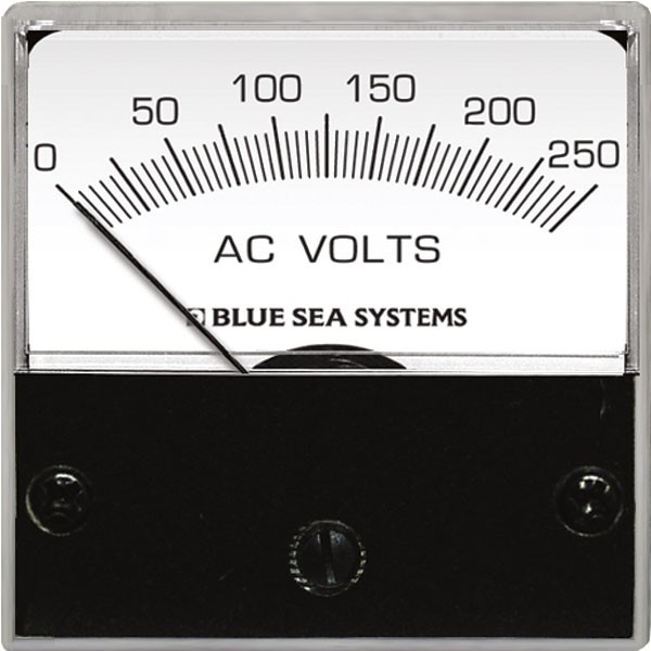 Blue Sea - 8245-BSS Voltmeter Micro AC 0–250V  (1EA)