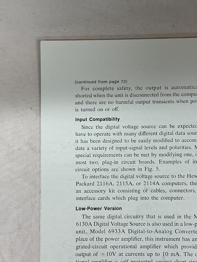 Original Hewlett Packard Journal June 1968 Volume 19 Number 10