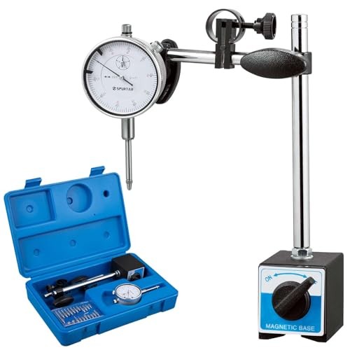 Dial Indicator with Magnetic Base 0-1'' Dial Test Indicator 0.001'' Precision