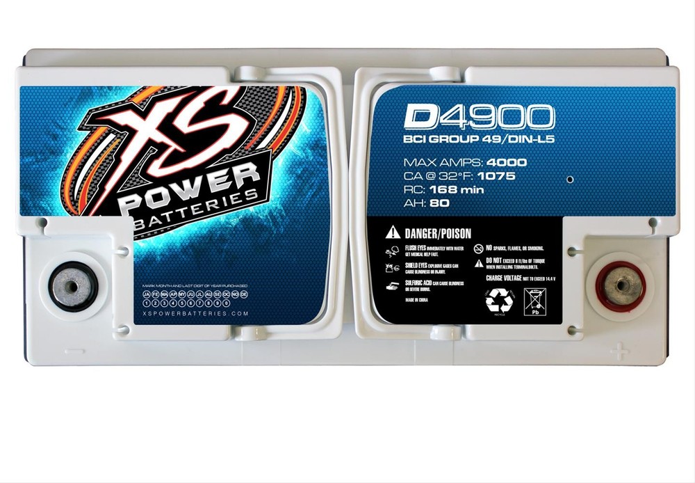 XS Power AGM Battery D4900