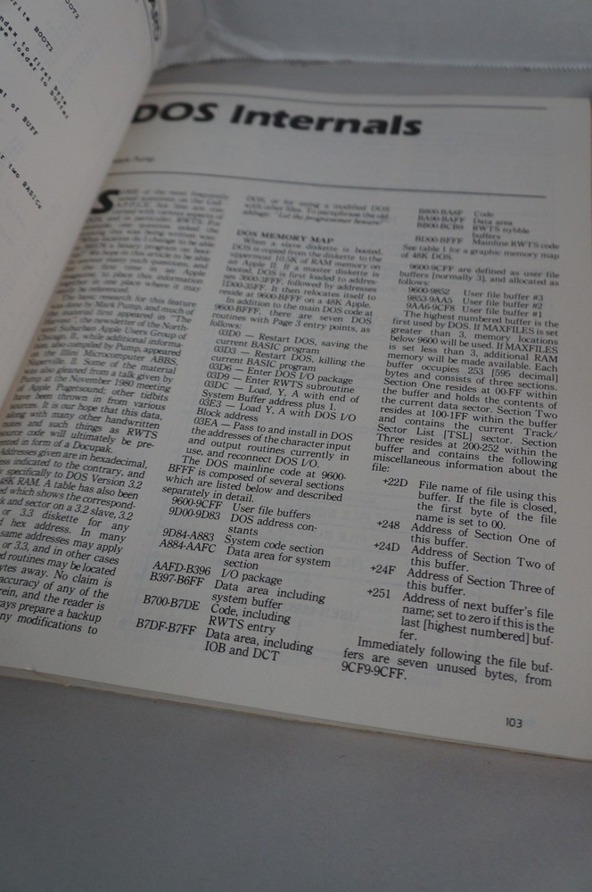 Call A.P.P.L.E. Magazines Extra in Depth #1, 2, & 3 Pasca; DOS Applesoft