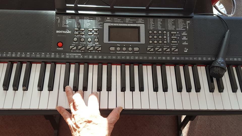 Berkeleywind Jubilee Keyboard by Berkeley w/Mic USB, Metronome,..