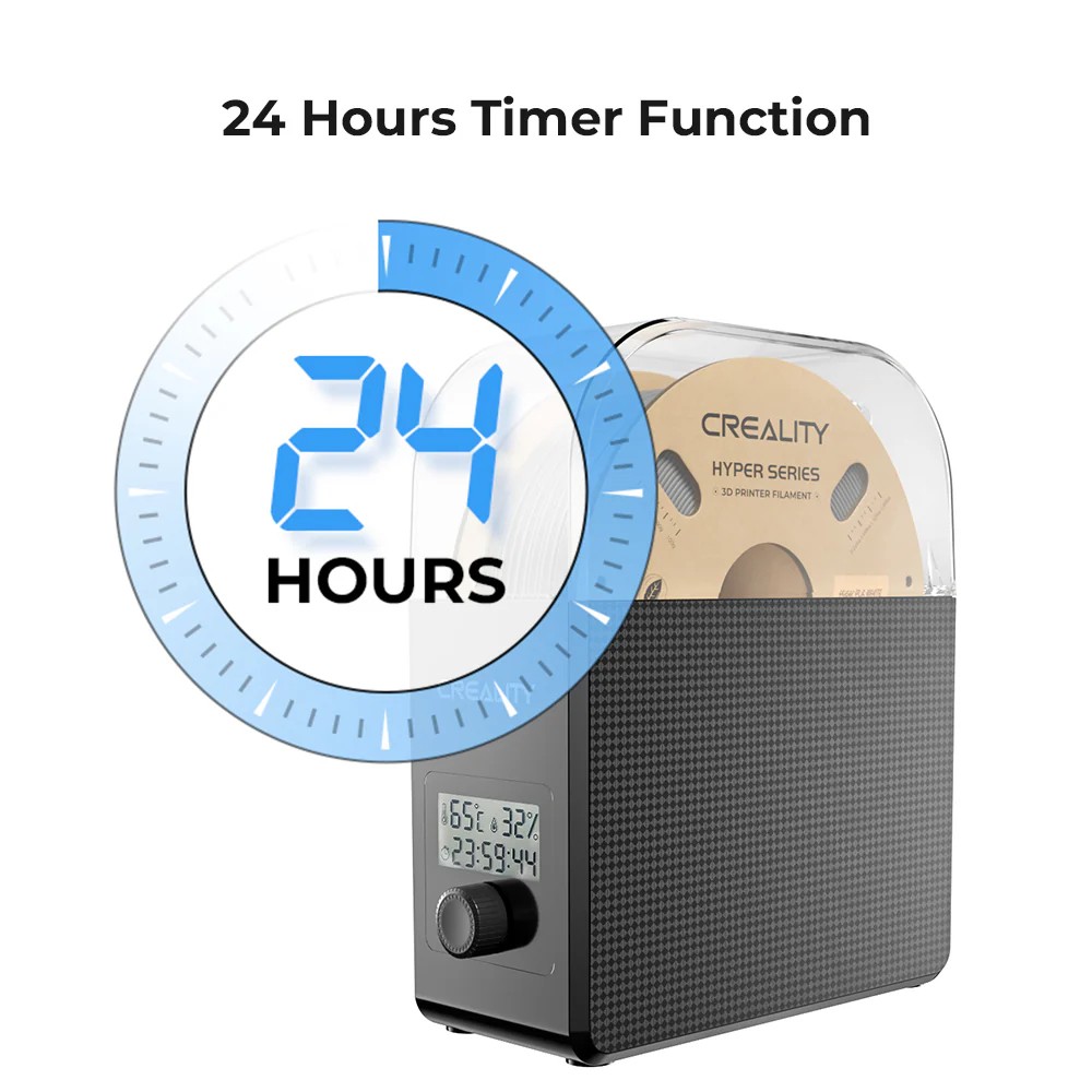 Creality 3D Filament Dryer Box 2.0 Heat 45℃-65℃ Real-time Humidity Monitoring