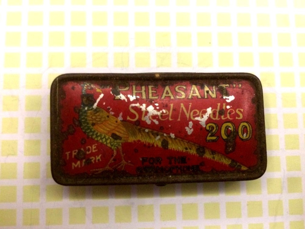 PG060 - JAPANESE PHEASANT Gramophone Empty Gramophone Tip Box
