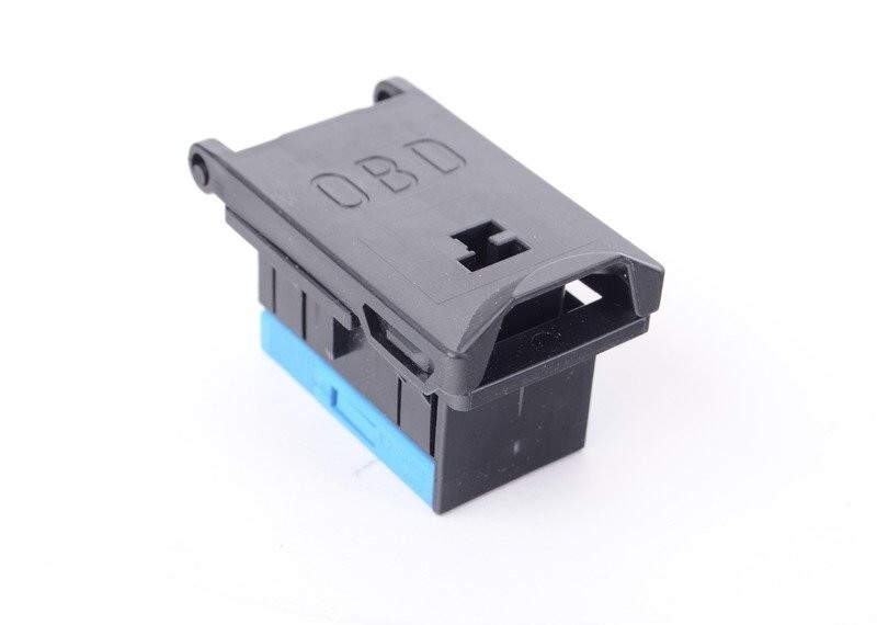 BMW E46 E38 Cover With Frame OBD Socket Blue Genuine 61136920069