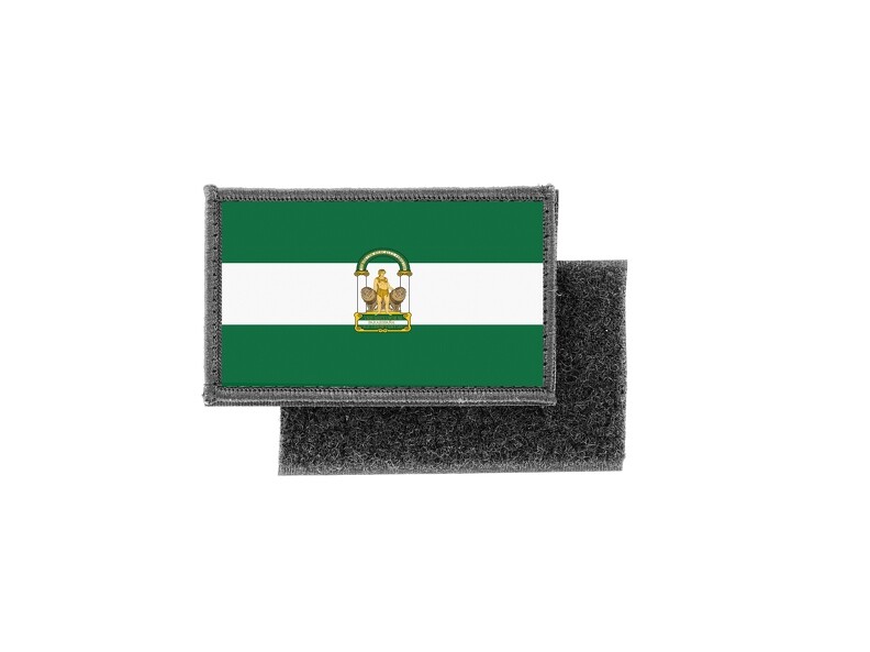 Printed Patch Badge Andalusia Flag Andalusian