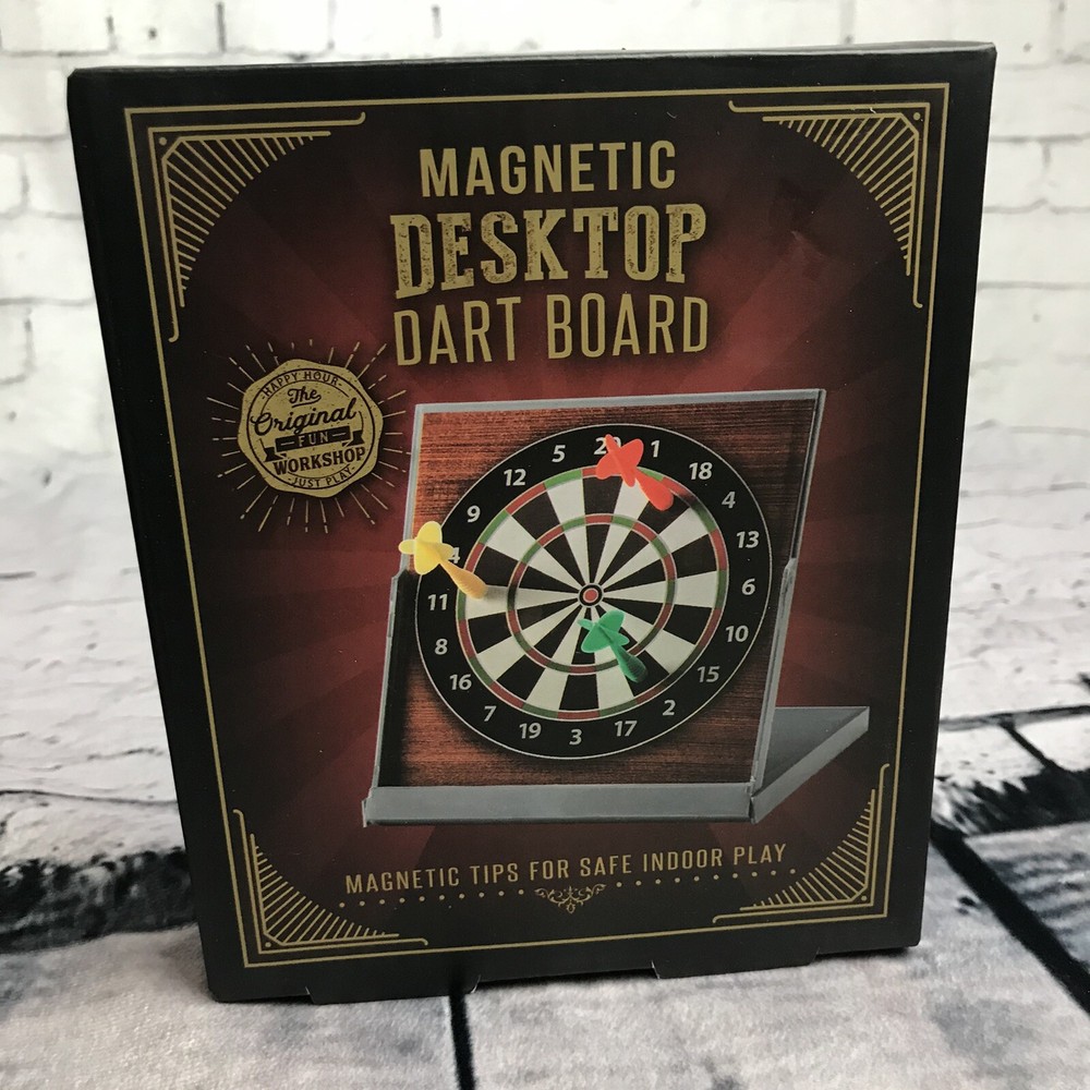 CVS Magnetic Desktop Dart Board Christmas Gift Stocking Stuffer (H86)