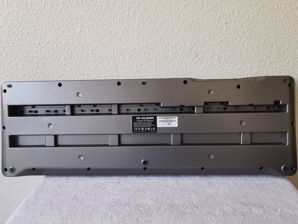 M-Audio Oxygen 49 MIDI Keyboard Controller 3rd Gen Tested Working
