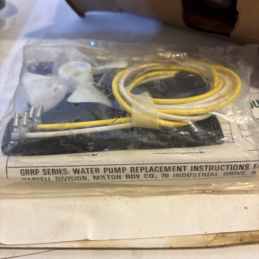 HARTELL GRRP-2K-1 ICE MACHINE PUMP