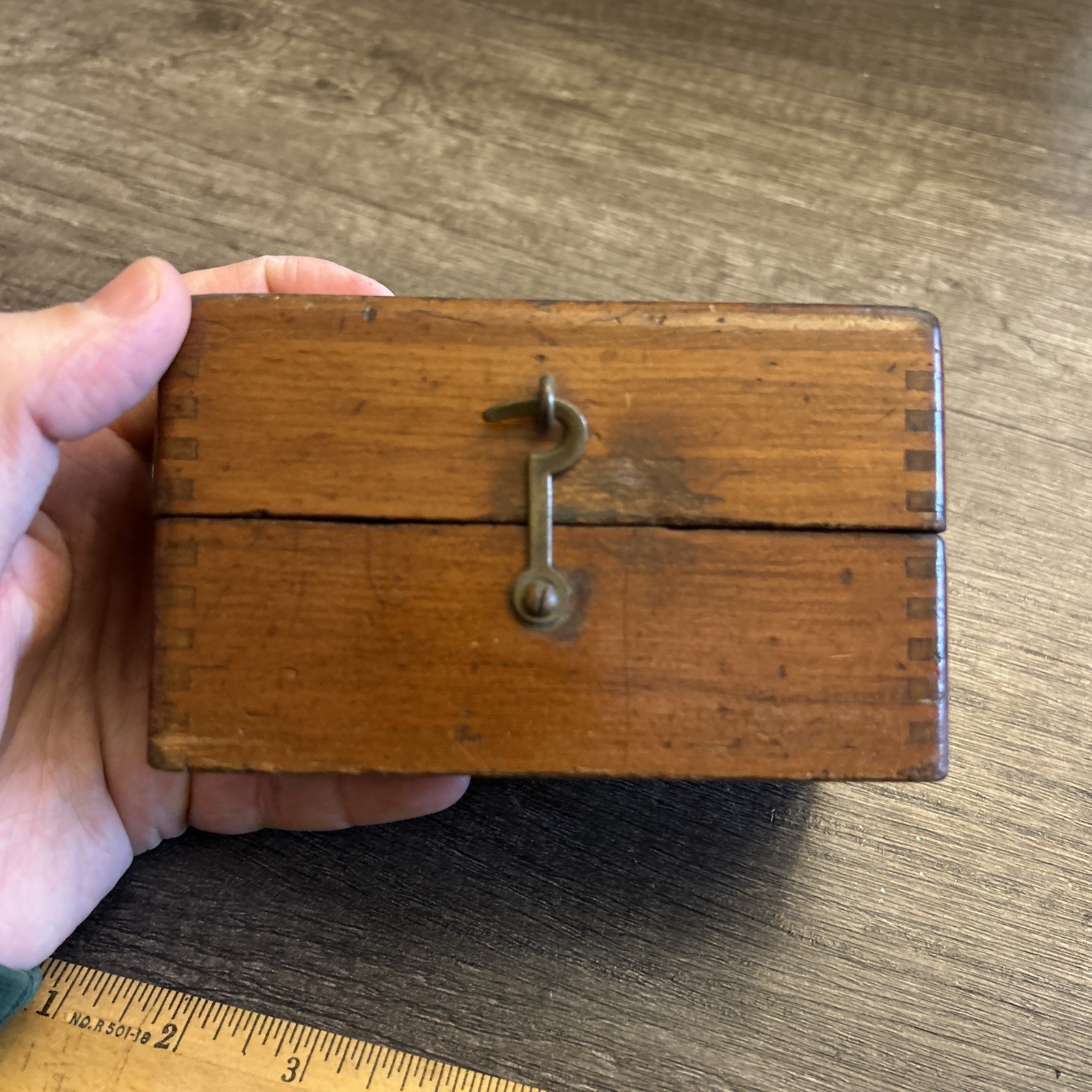 Vintage Brown & Sharpe Bench Micrometer with Wooden Box
