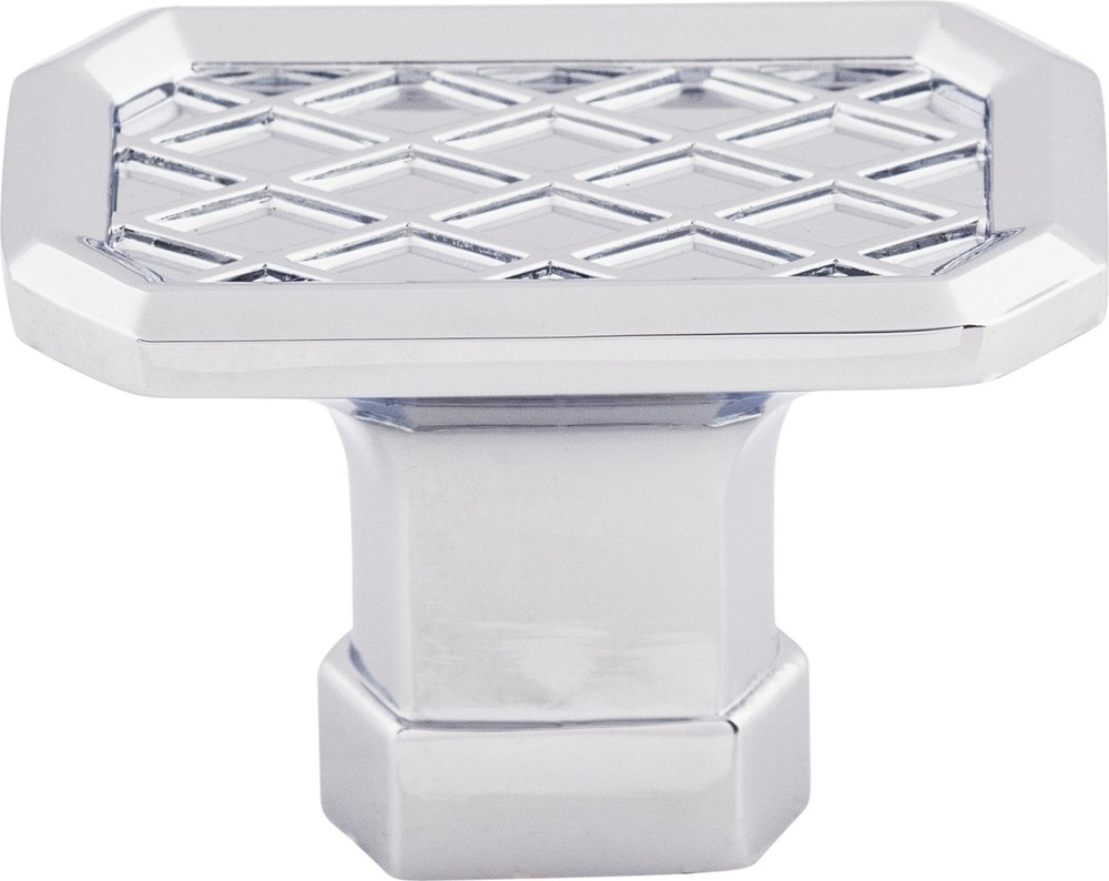 Top Knobs TK205PC Tower Bridge Knob 1 1/2" Polished Chrome